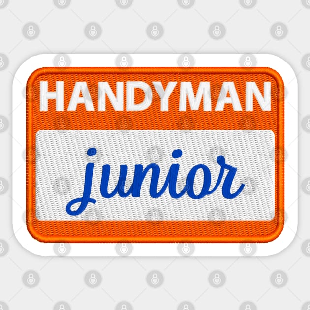 handyman junior Sticker by mystudiocreate